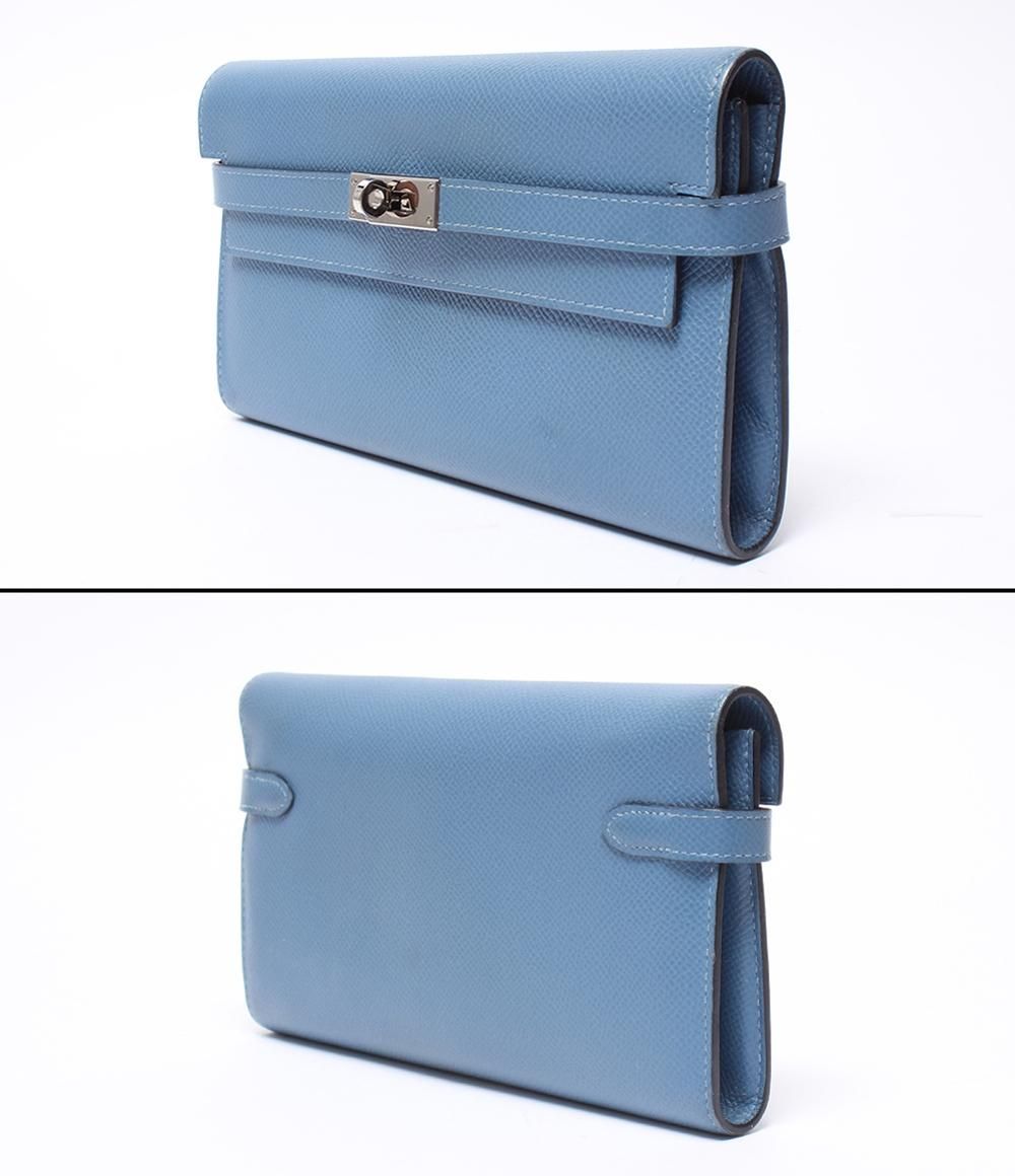 Hermes Wallet Silver Veau Epsom Kelly — view 3