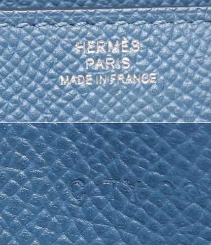 Hermes Wallet Silver Veau Epsom Kelly — view 5