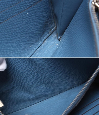 Hermes Wallet Silver Veau Epsom Kelly — view 9