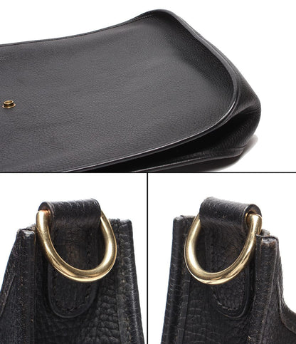 Hermes Shoulder Bag Gold Evelyne GM — view 6