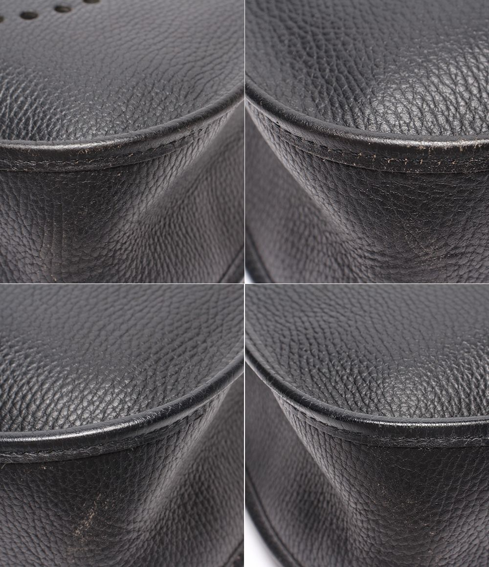 Hermes Shoulder Bag Gold Evelyne GM — view 5