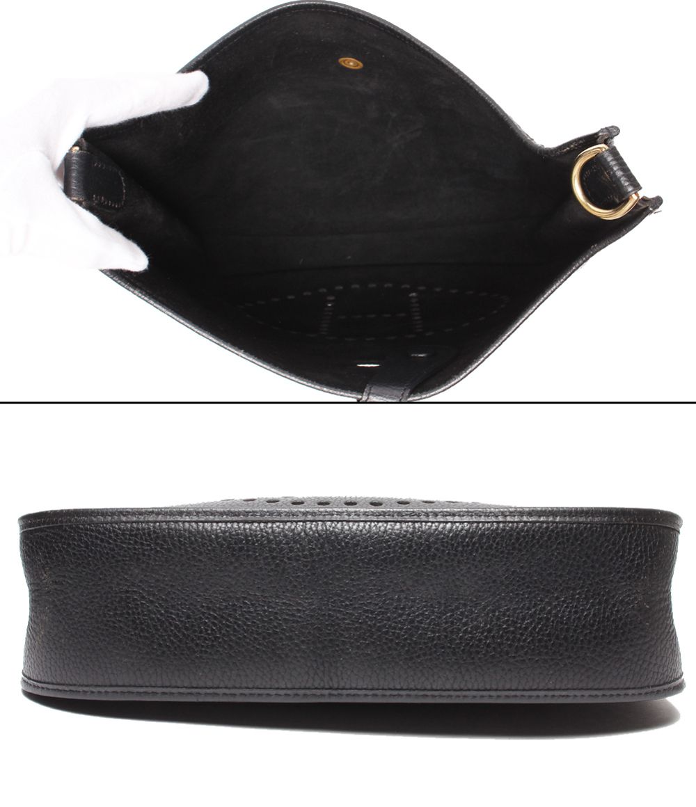 Hermes Shoulder Bag Gold Evelyne GM — view 3