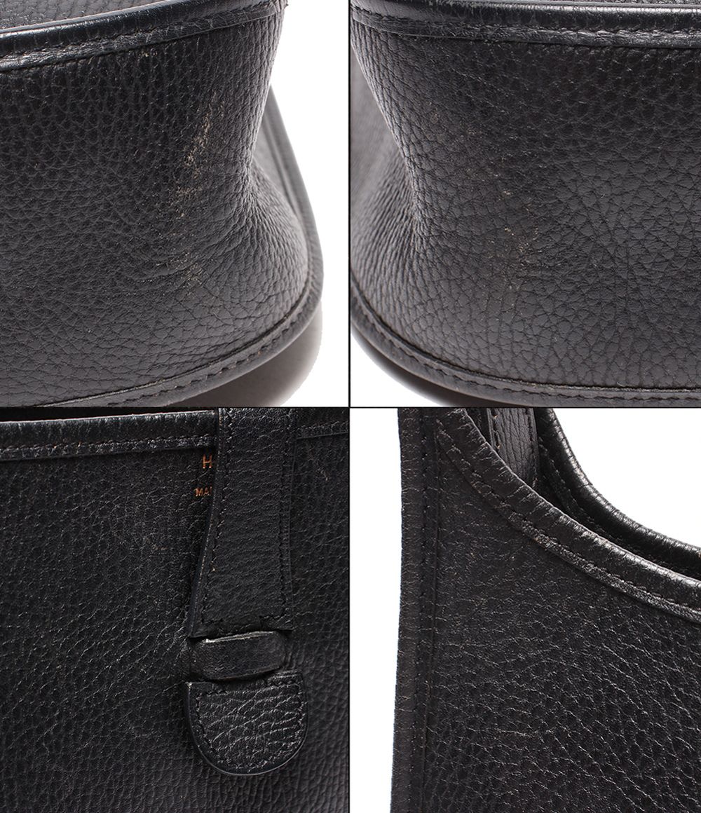 Hermes Shoulder Bag Gold Evelyne GM — view 7