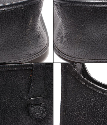 Hermes Shoulder Bag Gold Evelyne GM — view 7