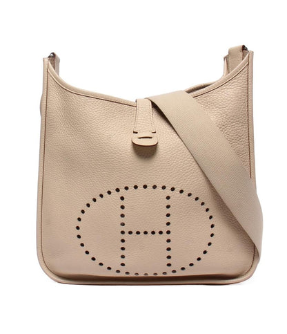 Hermes Shoulder Bag Silver Crossbody Evelyne 1 PM
