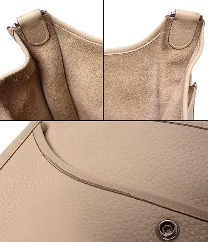 Hermes Shoulder Bag Silver Crossbody Evelyne 1 PM — view 6