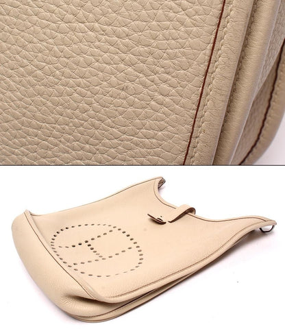 Hermes Shoulder Bag Silver Crossbody Evelyne 1 PM — view 8