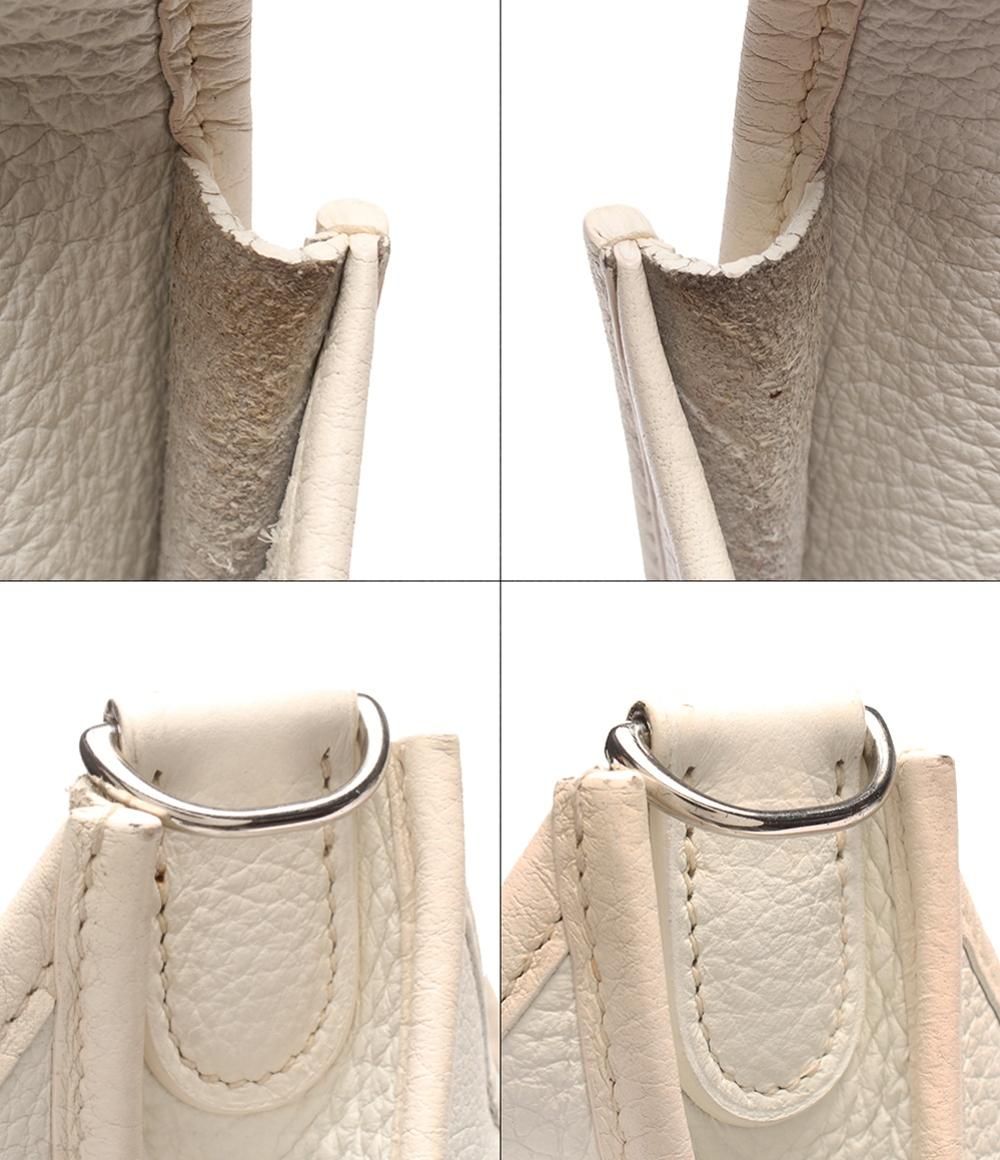 Hermes Shoulder Bag Crossbody Silver Evelyne 1 PM — view 9