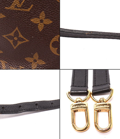 Louis Vuitton 2-Way Shoulder Bag Crossbody Tote MM Monogram — view 9