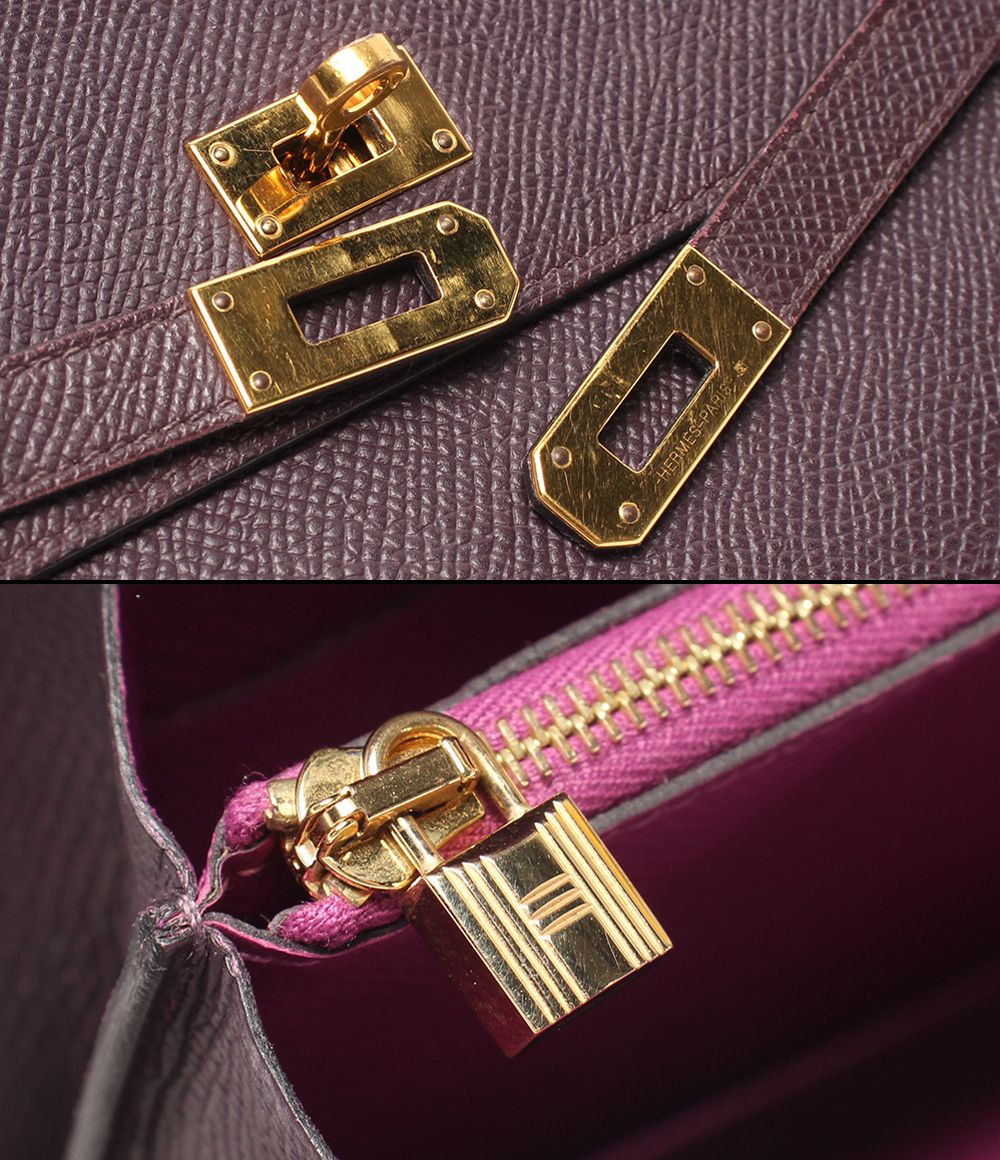 Hermes Wallet Gold Kelly — view 8