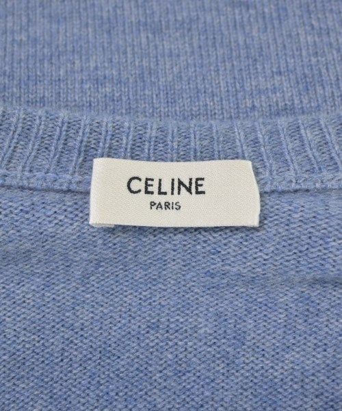 Celine Knit Sweater Blue — view 3