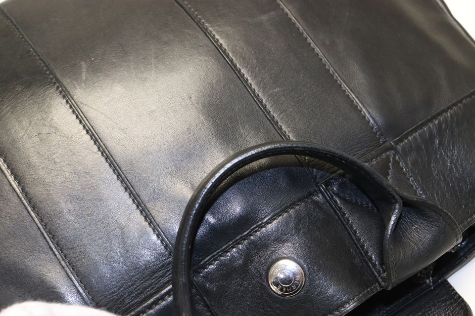 Hermes Fourre Tout PM Leather Handbag — view 8