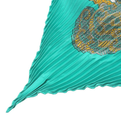 Hermes Art Des Steppes Carre Plisse Scarf Shawl — view 3