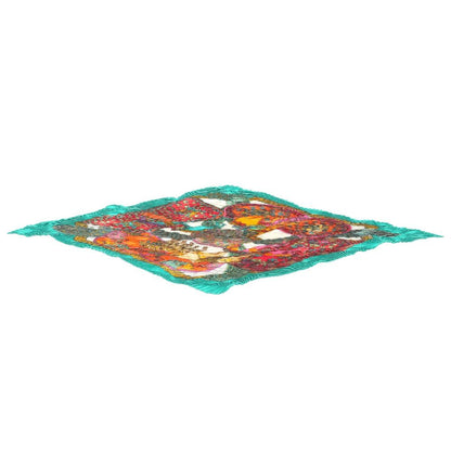 Hermes Art Des Steppes Carre Plisse Scarf Shawl — view 2