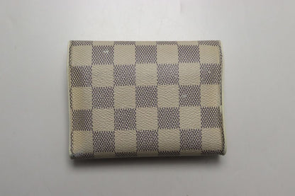 Louis Vuitton Damier Azur Portefeuille nineto Leather Wallet — view 2