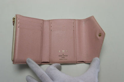 Louis Vuitton Damier Azur Portefeuille nineto Leather Wallet — view 4
