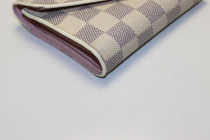 Louis Vuitton Damier Azur Portefeuille nineto Leather Wallet — view 5
