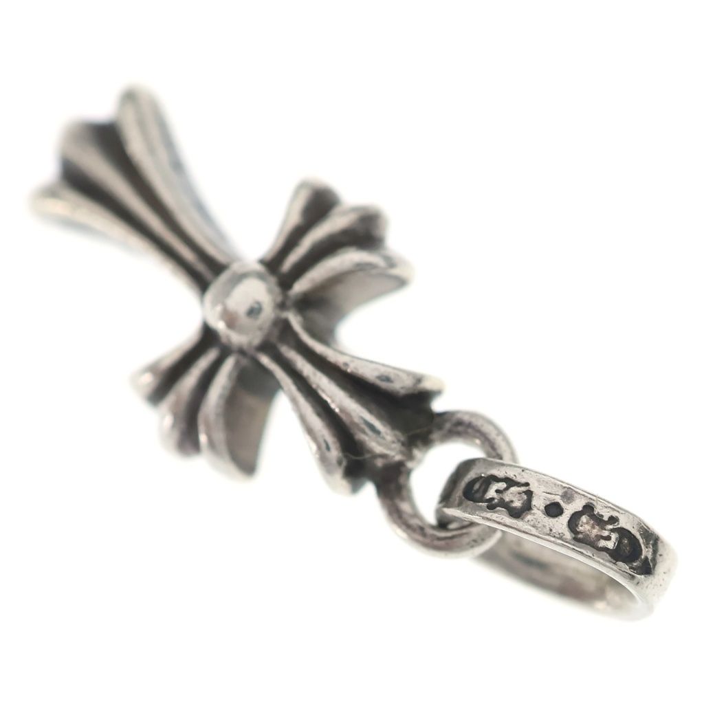 Chrome Hearts Crs Baby Fat Cross Pendant Top Silver — view 6