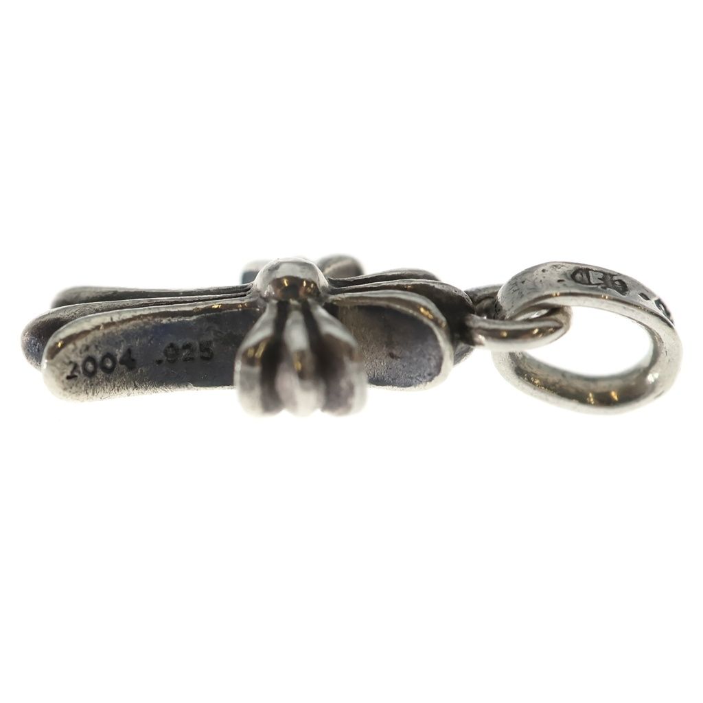 Chrome Hearts Crs Baby Fat Cross Pendant Top Silver — view 3