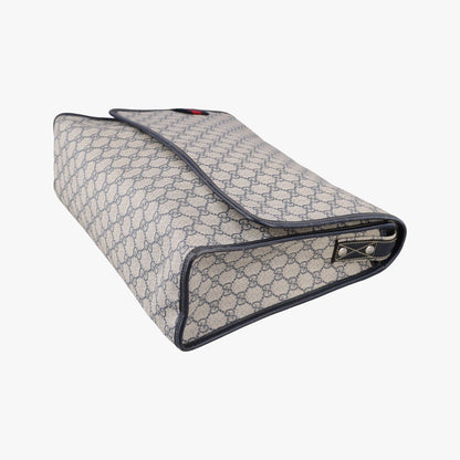 Gucci GG Spuri Bag Beige Black Canvas Leather — view 4