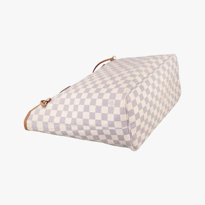 Louis Vuitton Neverfull MM Azur Damier Canvas — view 5