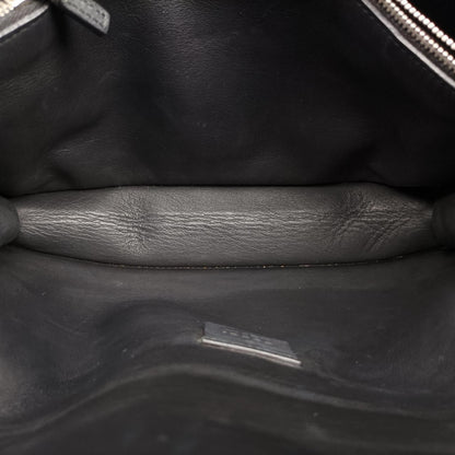Gucci Black Suede Leather Messenger Bag — view 9