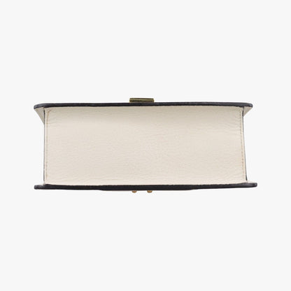 Gucci Sylvie Navy Red Leather Messenger Bag — view 3