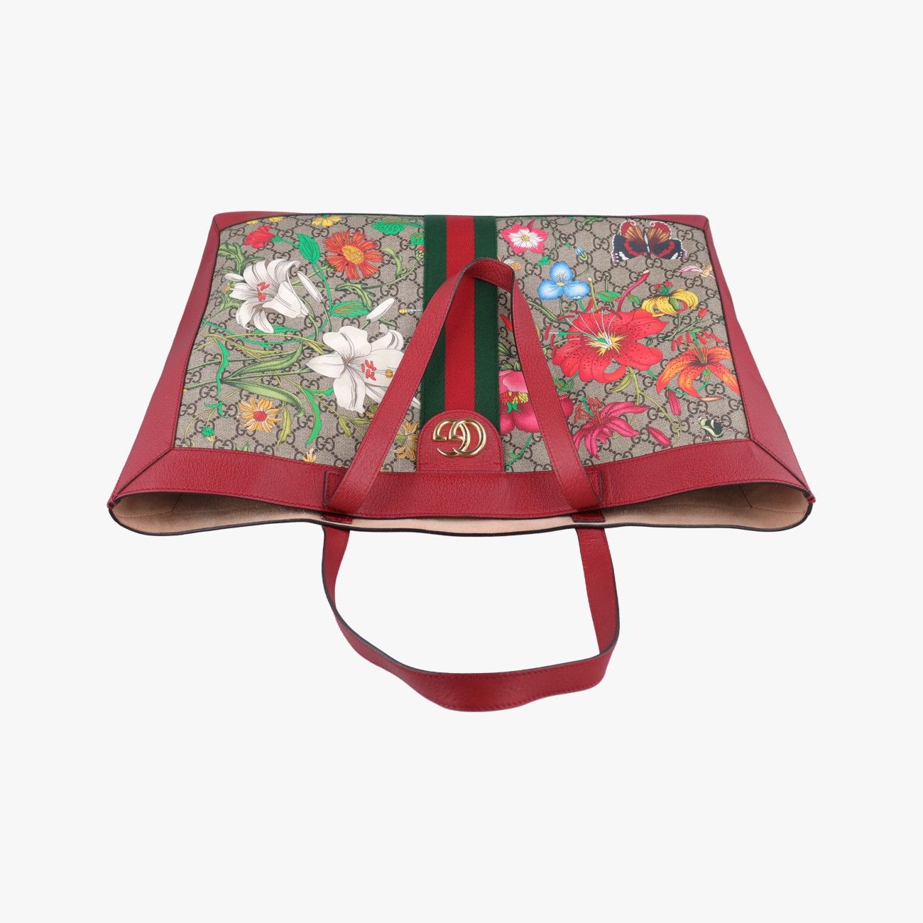 Gucci Multicolor Canvas Leather Messenger Bag — view 8