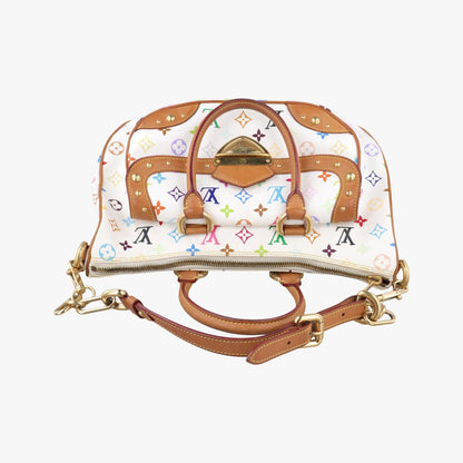 Louis Vuitton Blanc Monogram Multicolor Messenger Bag — view 8