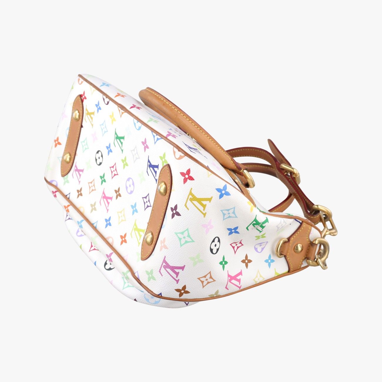 Louis Vuitton Blanc Monogram Multicolor Messenger Bag — view 6