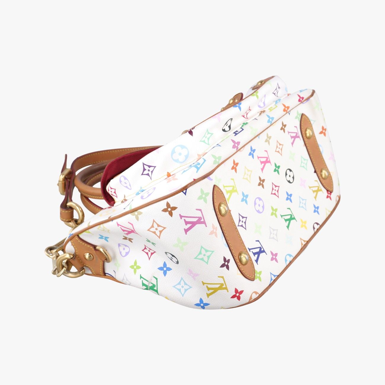 Louis Vuitton Blanc Monogram Multicolor Messenger Bag — view 5