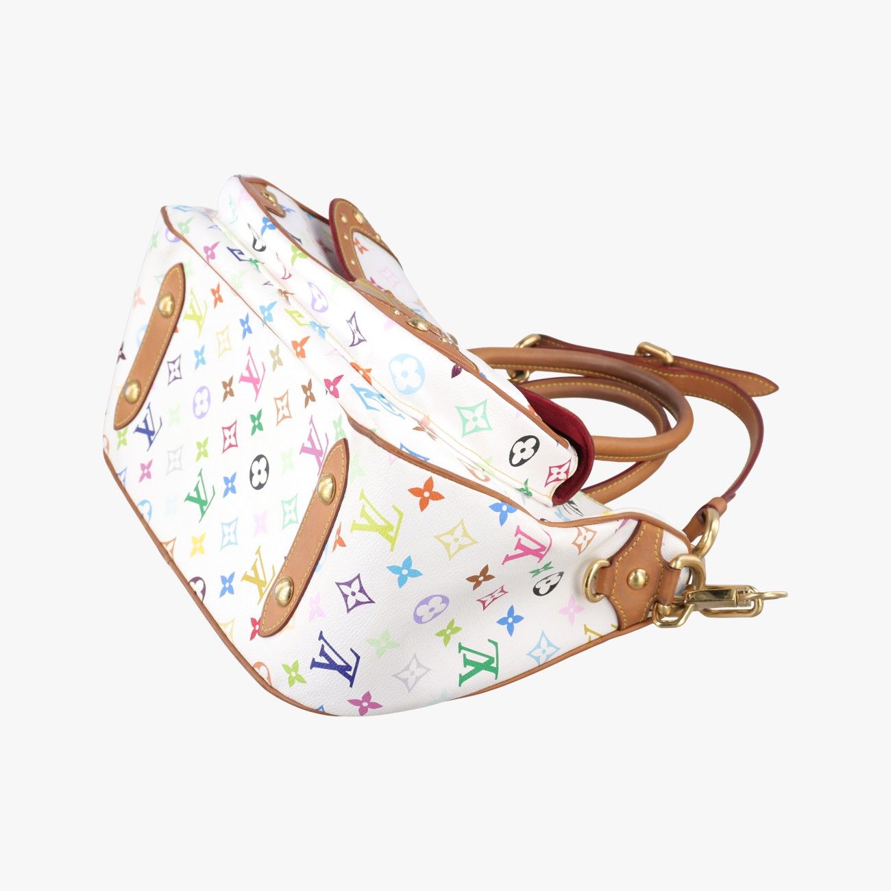 Louis Vuitton Blanc Monogram Multicolor Messenger Bag — view 4