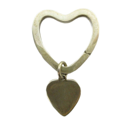 Tiffany & Co Open Heart Tree Ring Key Holder Silver