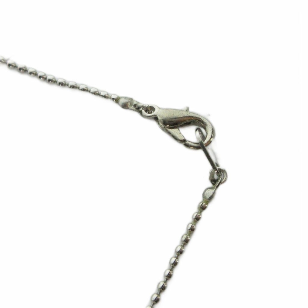 Gucci Necklace Logo Plate tag Silver — view 6