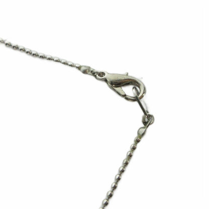 Gucci Necklace Logo Plate tag Silver — view 6