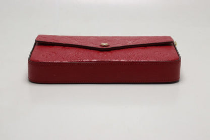 Louis Vuitton Monogram Empreinte Pochette Leather Che Wallet — view 3