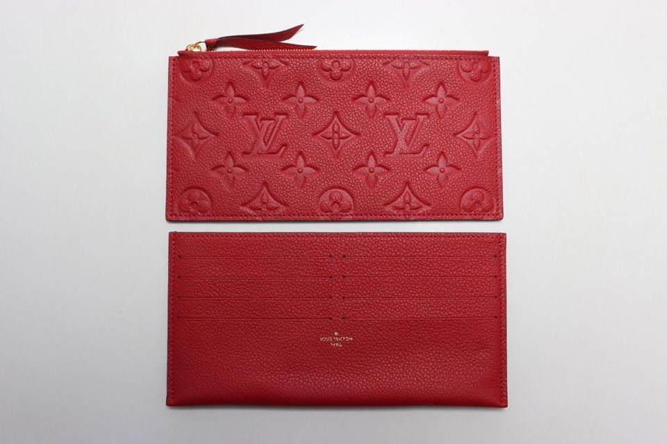 Louis Vuitton Monogram Empreinte Pochette Leather Che Wallet — view 9