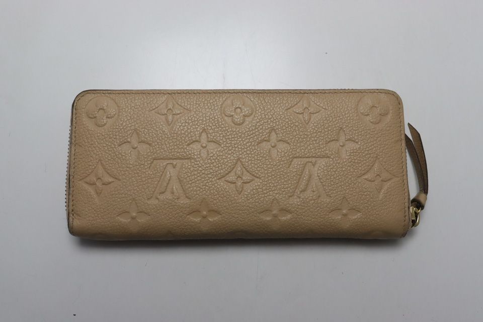 Louis Vuitton Monogram Empreinte Portefeuille Clemence Leather Wallet — view 2