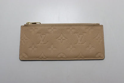 Louis Vuitton Monogram Empreinte Portefeuille Clemence Leather Wallet — view 8