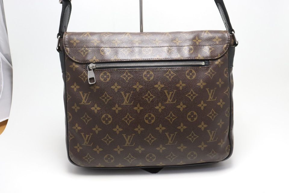 Louis Vuitton Monogram Macassar Leather Shoulder Bag — view 2