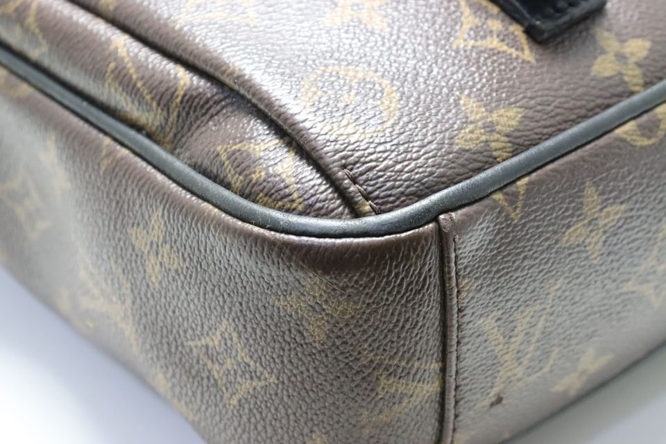 Louis Vuitton Monogram Macassar Leather Shoulder Bag — view 4