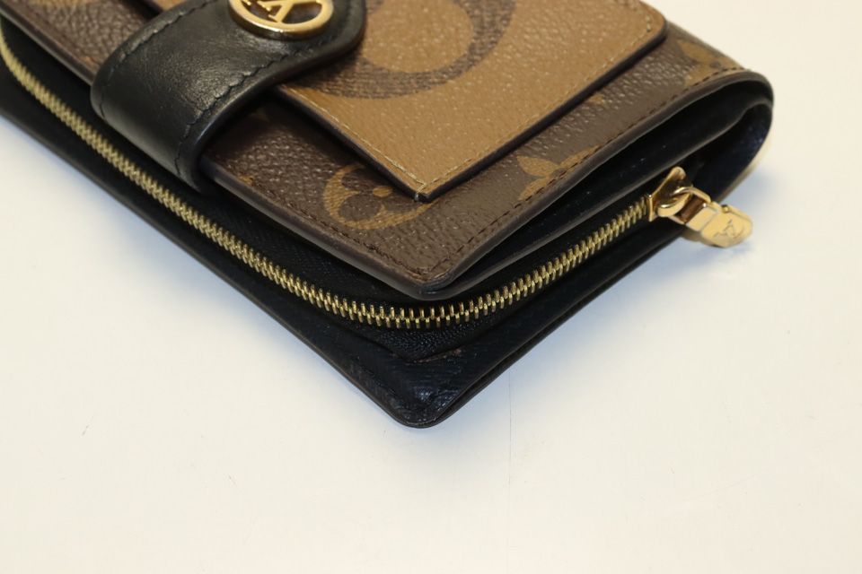 Louis Vuitton Monogram Portefeuille Juliette Leather Wallet — view 5