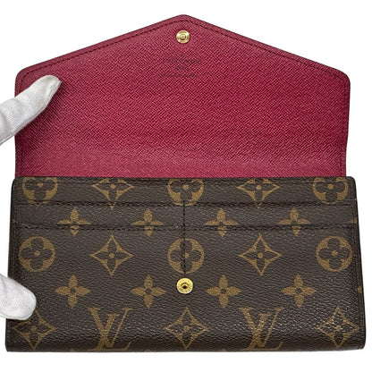 Louis Vuitton Wallet Monogram Portefeuille Sarah Logo — view 4