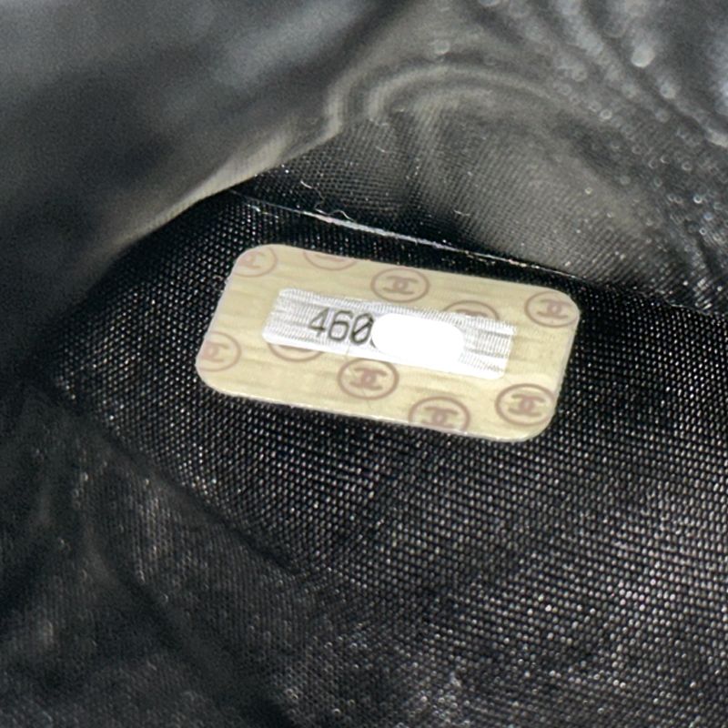 Chanel Wallet CC Logo Lambskin Black Gold — view 6