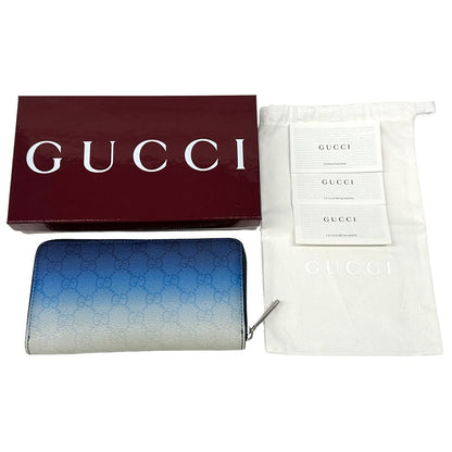 Gucci Wallet Blue White — view 7