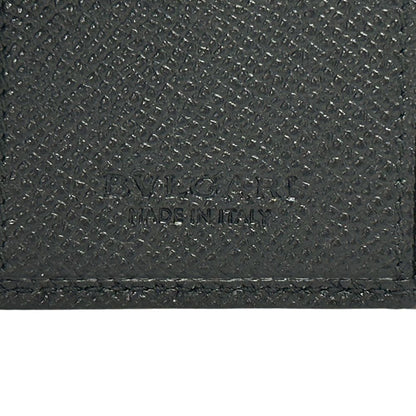 Bvlgari Key Case Leather Black 6 Compact Key Holder — view 6
