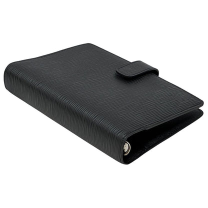 Louis Vuitton Pocket Bookcover Epi MM Noir Black Agenda — view 3