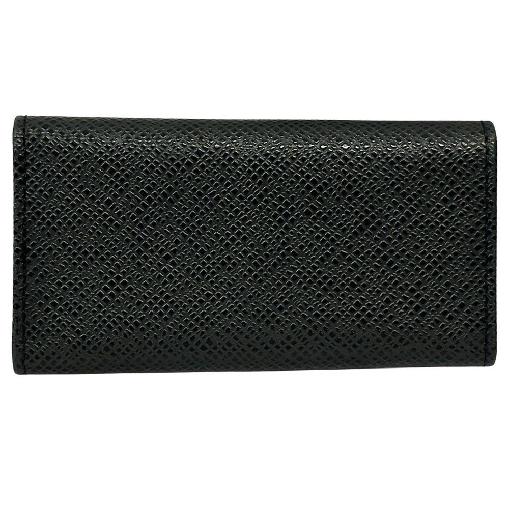 Louis Vuitton Key Case Taiga Multicles 4 Noir Black Key Holder — view 2
