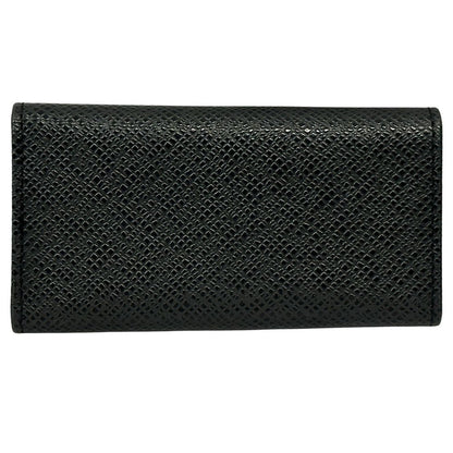 Louis Vuitton Key Case Taiga Multicles 4 Noir Black Key Holder — view 2