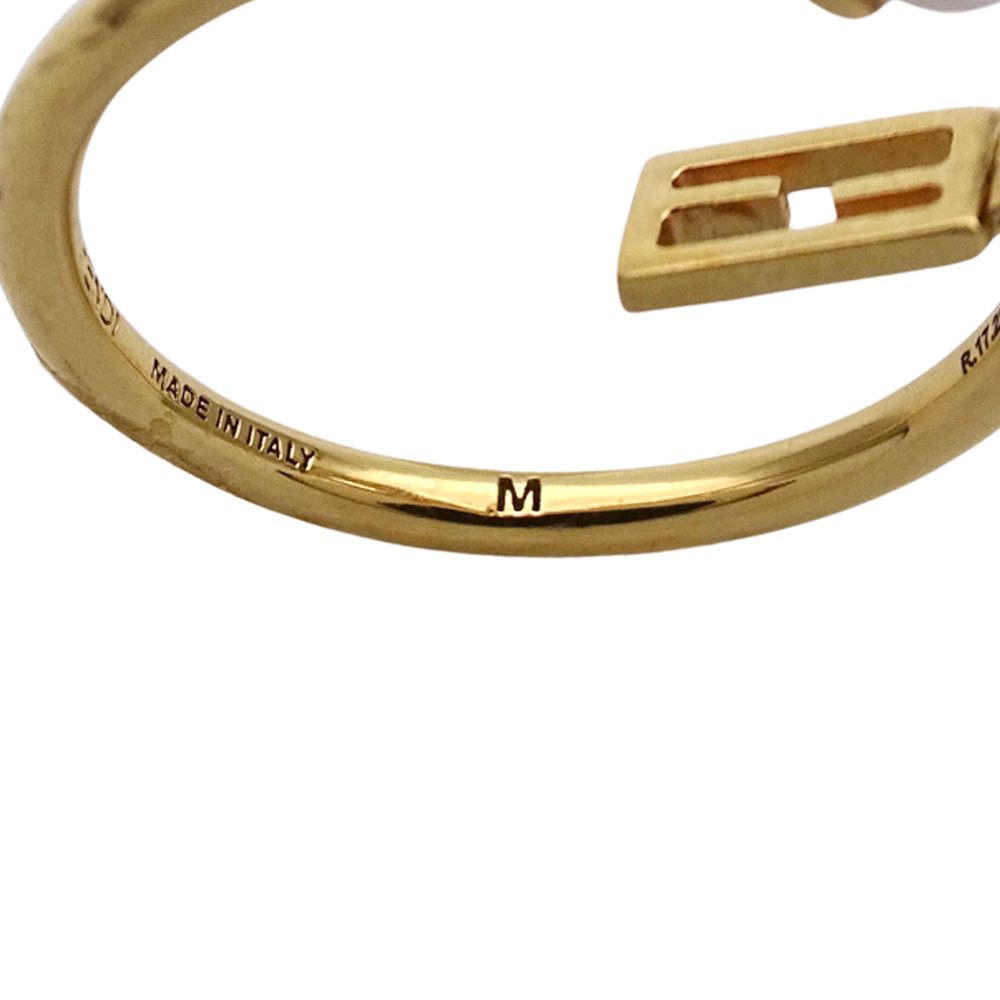 Fendi Ring Metal pearl Gold — view 5